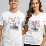 Disneyland Castle Mickey Minnie Ears T Shirt | DisneyWorld Shirt Unisex
