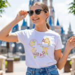 Disneyland Floral Mickey Ears T-Shirt | Disney World Family Vacation Tee | Unisex Graphic Shirt