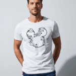 Disneyland Floral Mickey Shirt | Disney World Family Vacation Tee | Unisex T-Shirt