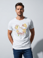 Disneyland Floral Mickey Ears T-Shirt | Disney World Family Vacation Tee | Unisex Graphic Shirt - Image 2